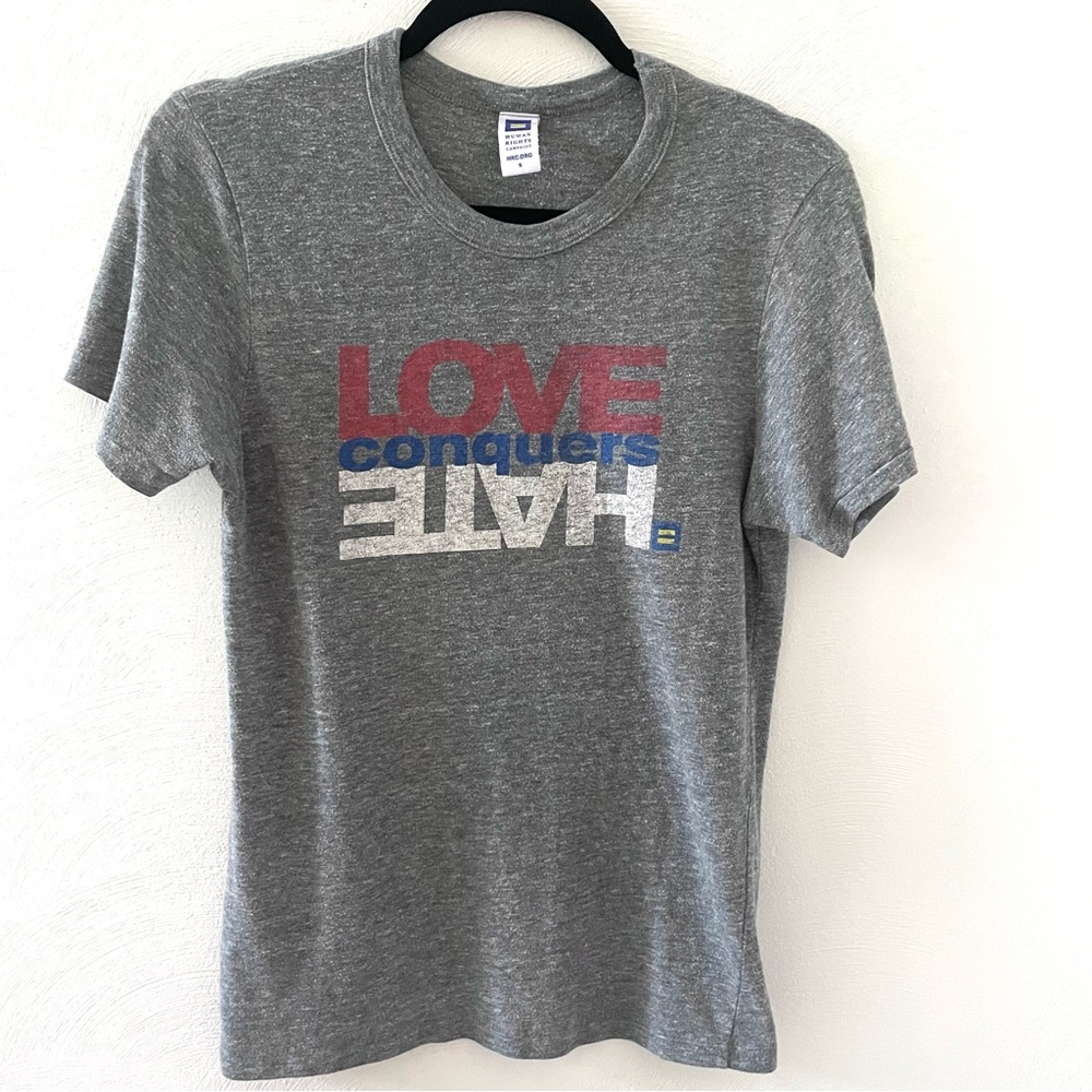 HRC Love Conquers Hate Pride Tee